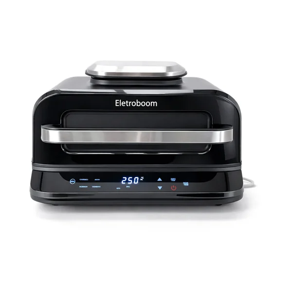 AIR FRYER 1750W 5,5L MULTIFUNCIONAL 8 EM 1 – SMART GRILL COM GRELHA REMOVÍVEL