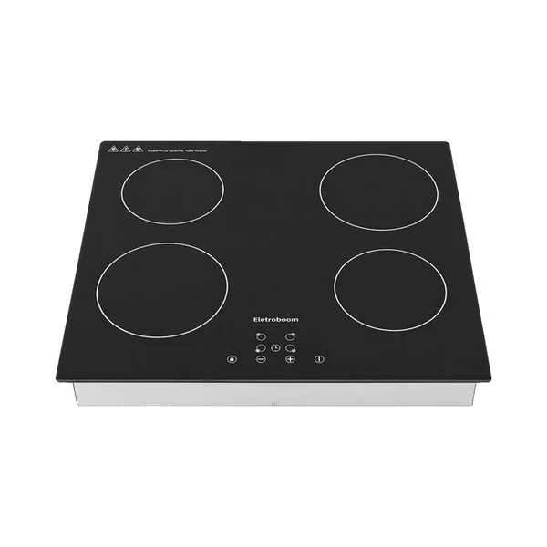 COOKTOP INDUCAO DIGITAL 7000W 220V 4 BOCAS 1500W + 2000W + 1500W + 2000W