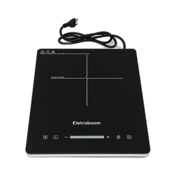 COOKTOP INDUCAO DIGITAL 1 BOCA 1000W 127V
