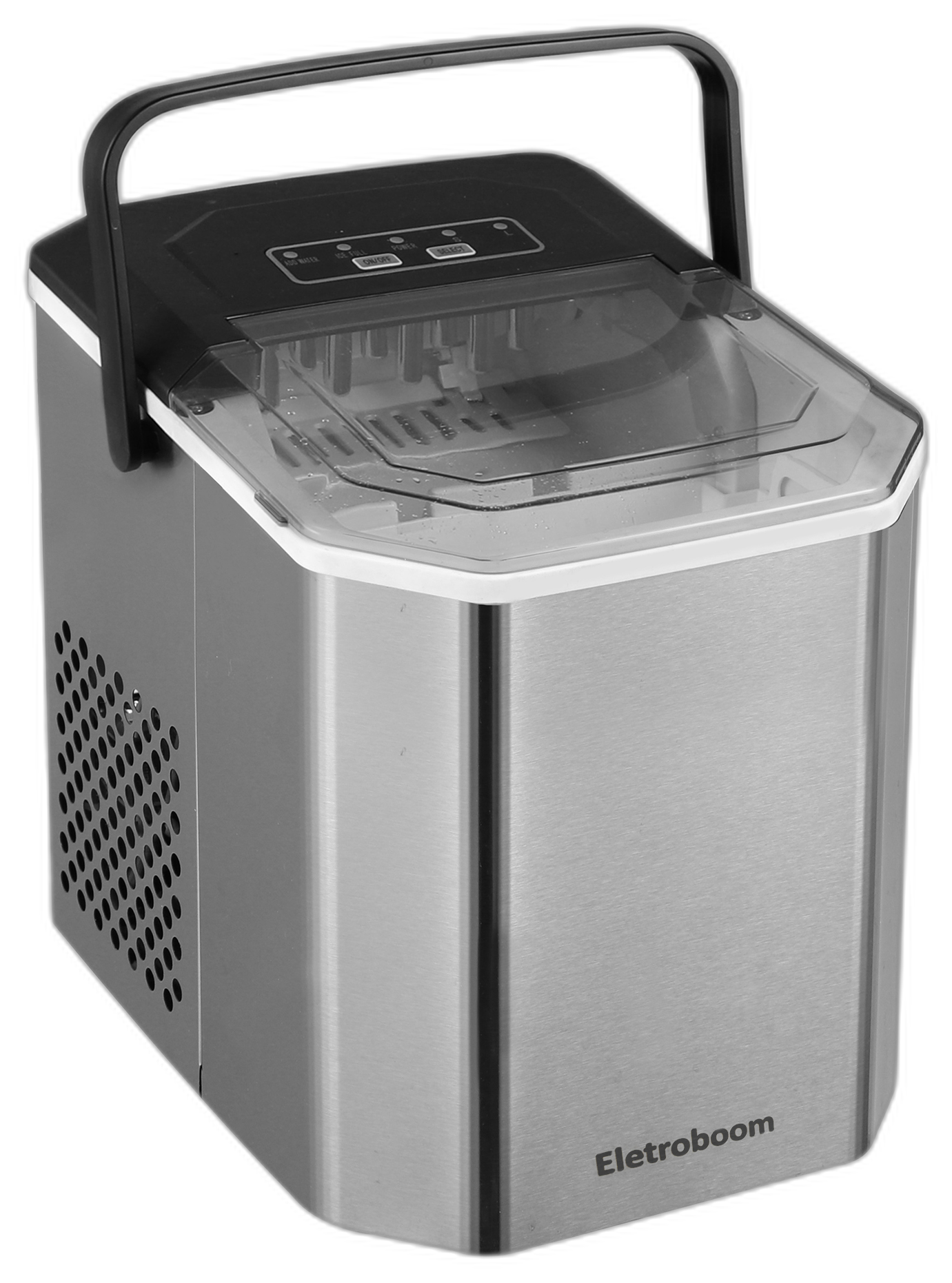 Máquina de Gelo Turbo Inox 12kg Eletroboom