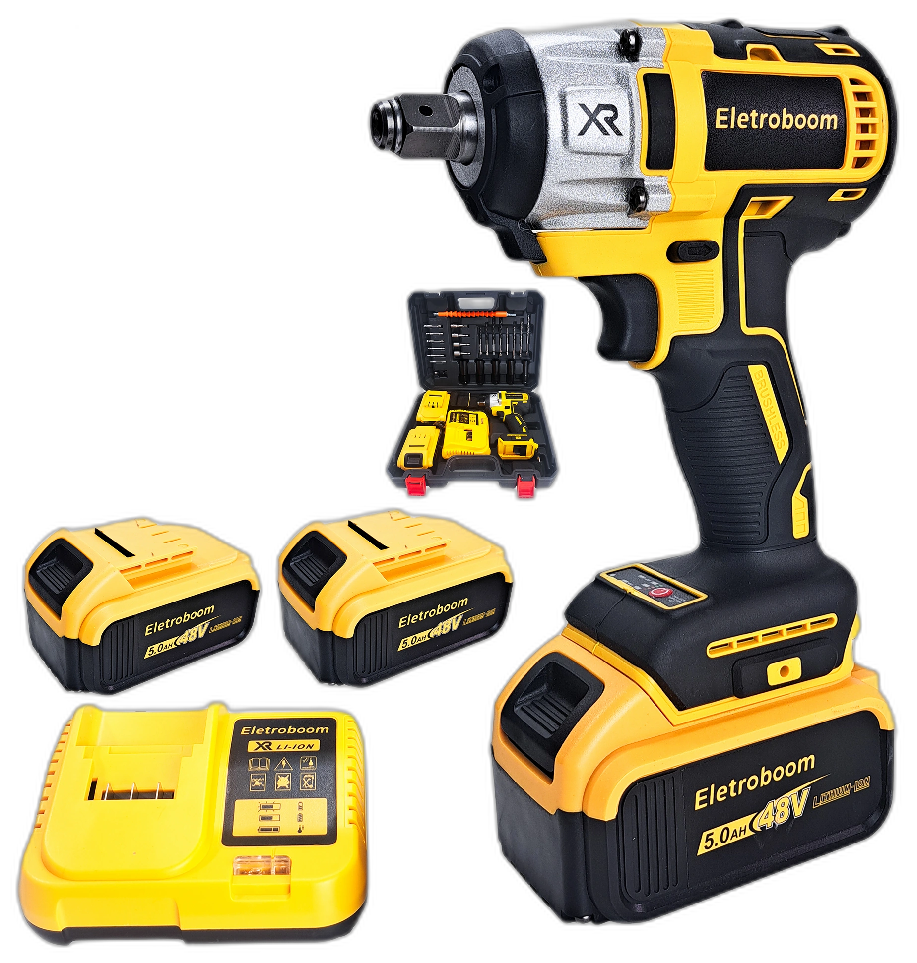 Parafusadeira 48V Brushless Eletroboom