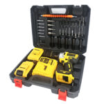 Parafusadeira Furadeira Impacto Profissional 2 Baterias 48v Laranja-claro 50/60 - Imagem 7