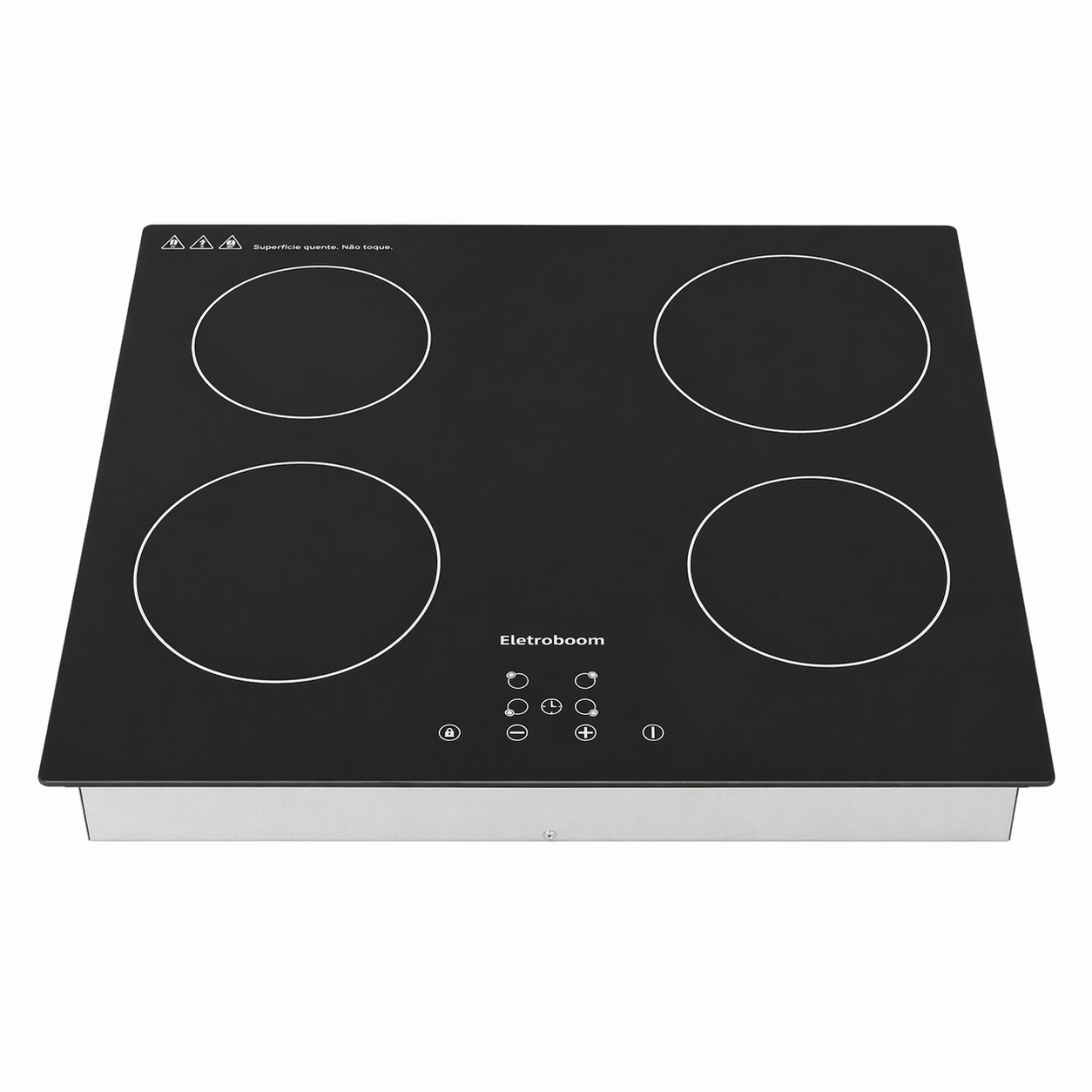 01 COOKTOP INDUCAO DIGITAL 7000W 220V 4 BOCAS 1500W + 2000W + 1500W + 2000W - Imagem 1