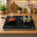 COOKTOP INDUCAO DIGITAL 2 BOCAS 3500W 220V 1800W + 1700W - Imagem 2