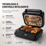 AIR FRYER 5,5L MULTIFUNCIONAL 8 EM 1 60HZ 127V 1750W - Imagem 2
