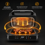 AIR FRYER 5,5L MULTIFUNCIONAL 8 EM 1 60HZ 127V 1750W - Imagem 3