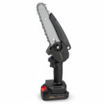 MINI MOTOSSERRA ELÉTRICA 8 E 6 POLEGADAS 2 BATERIAS 24V 1300 MAH - Imagem 2