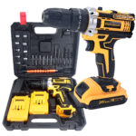 FURADEIRA PARAFUSADEIRA 24V 2 BATERIAS DE 1300MAH + 24 ACESSÓRIO - Imagem 3