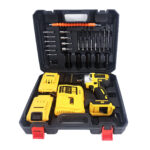 KIT PARAFUSADEIRA E FURADEIRA 48V BATERIA DUPLA 3000MAH + ACESSÓRIOS E CARREGADOR - Imagem 8